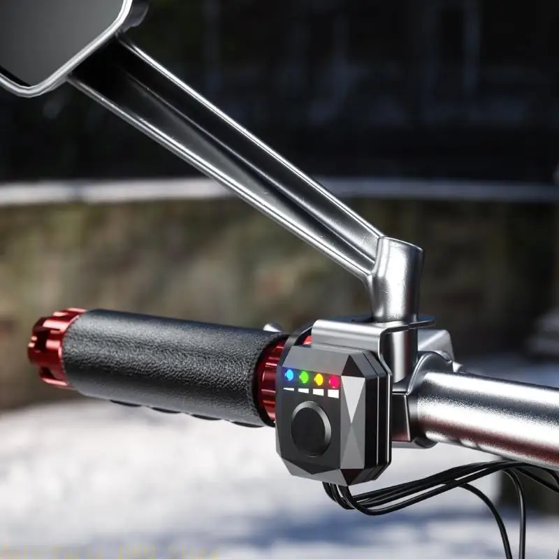 

E21C Universal 40-70 Celsius Adjustable Bike ATV Motorbike 5V 2A USB Warmer Sleeves with Switch to Control Temperature