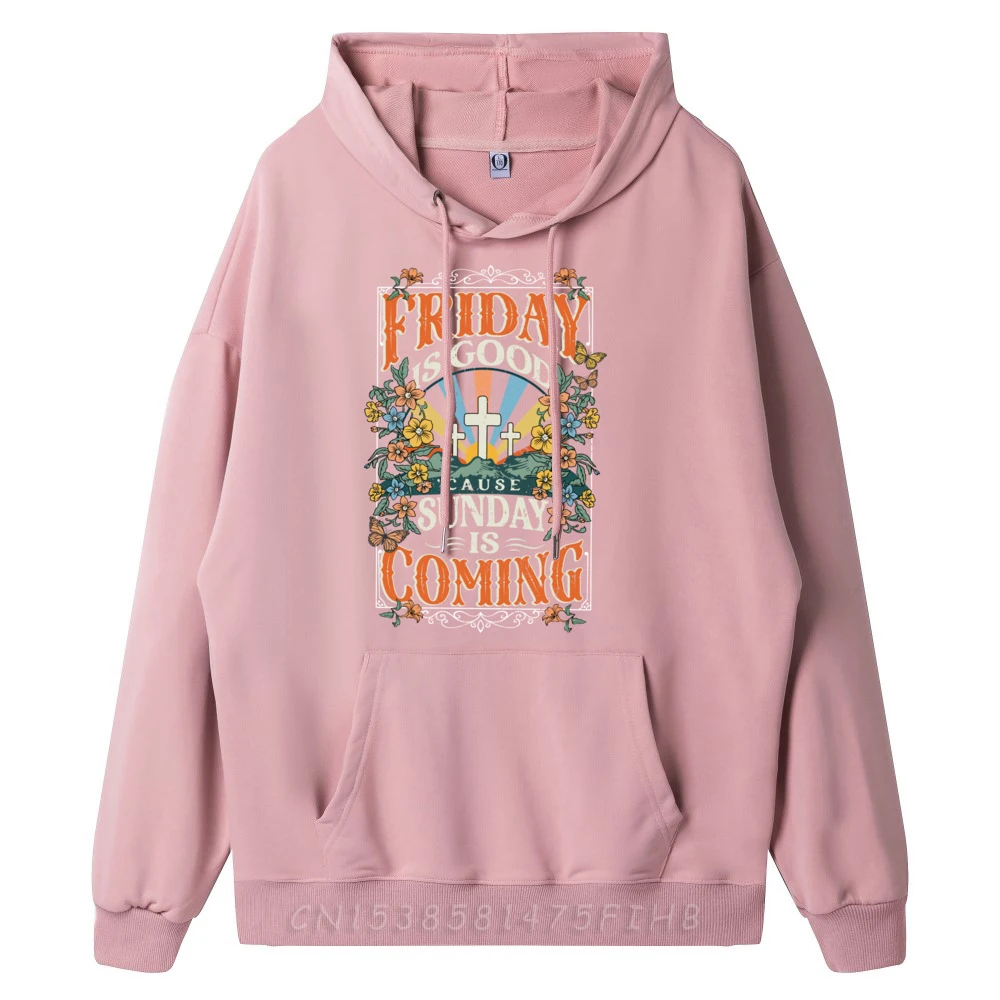 Special Christian Outdoor Long Sleeve Hoodies Summer Crew Neck Sweatshirt For Women Hoodies Family