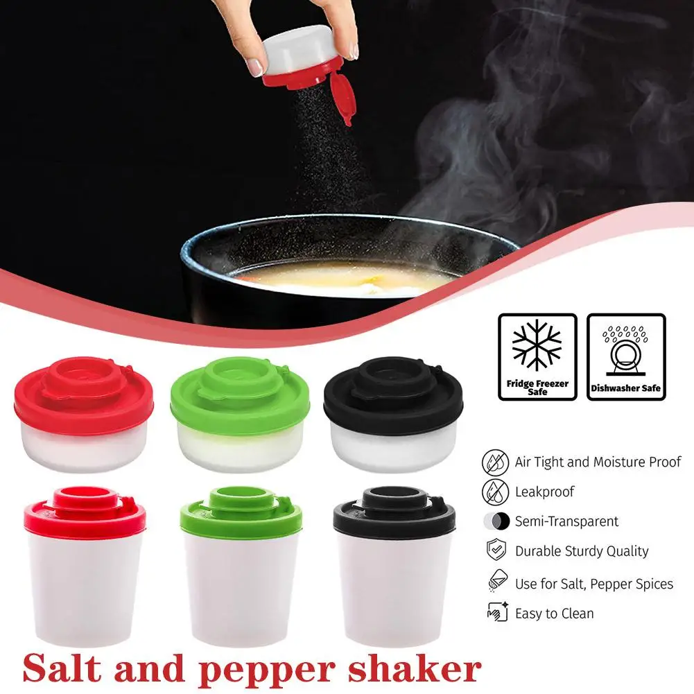 Mini Seasoning Jar Portable Salt Pepper Seasoning Box Outdoor Cooking Tank Supplie Condiment Storage Camping Accessories