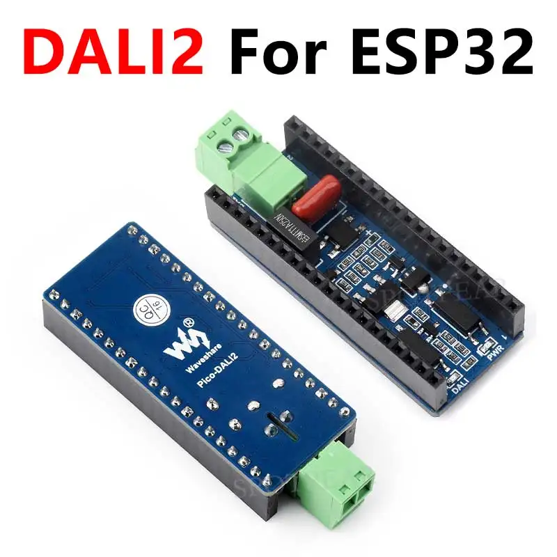 Pico-DALI2 для платы расширения ESP32 C6 S3 для управления связью ESP32 C6 S3 DALI, несколько светодиодов