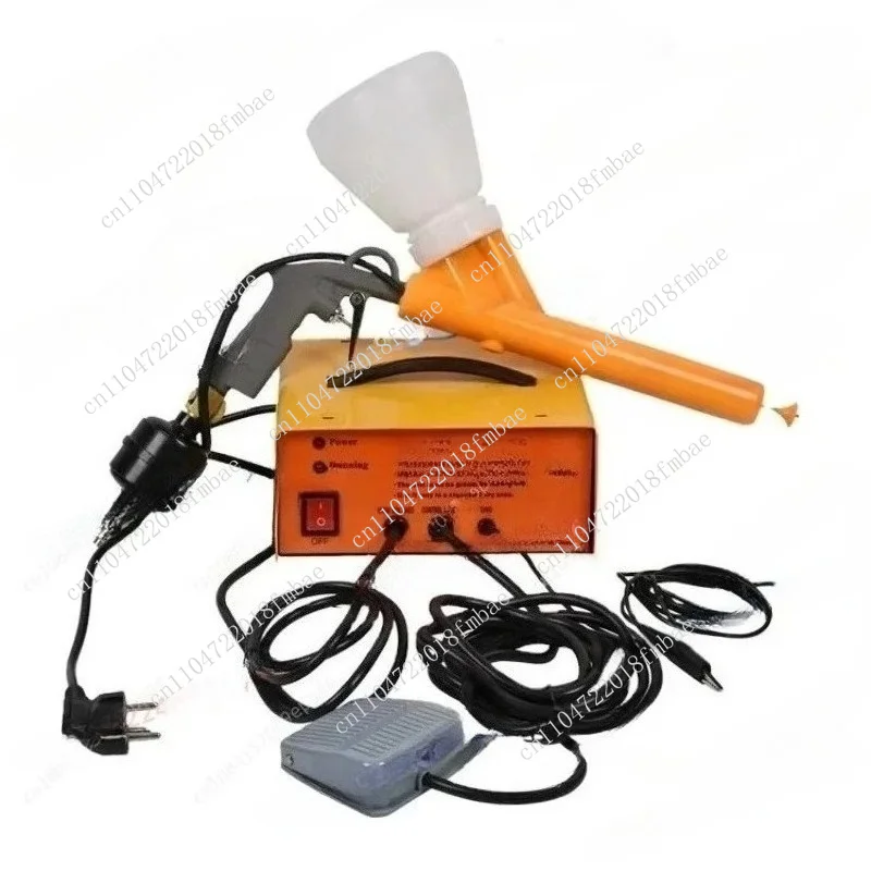 Portable Electric Powder Coating Spray Gun Kit for Home Crafts, Models and Small Projects
