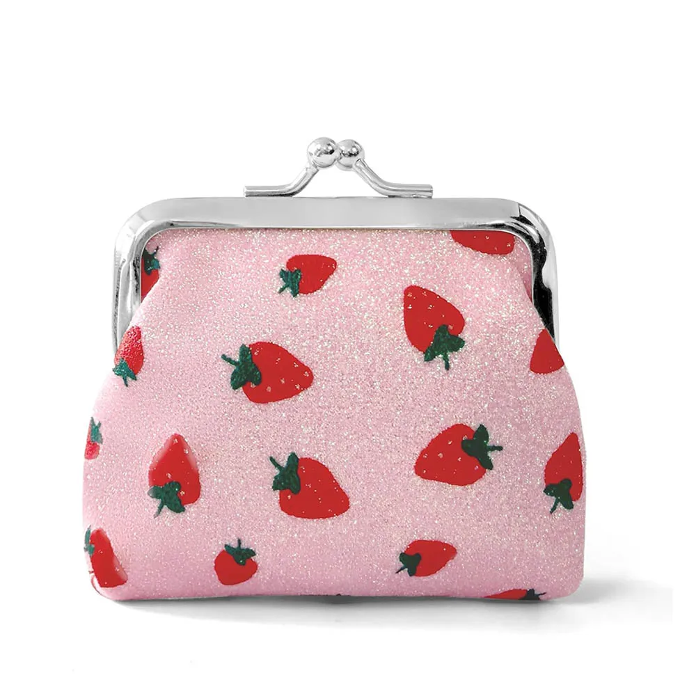 Kiss-lock Coin Purse for Girls Women Mini Change Purses Kids Cute Small Coin Pouch Tiny Coin Wallet Key Holder