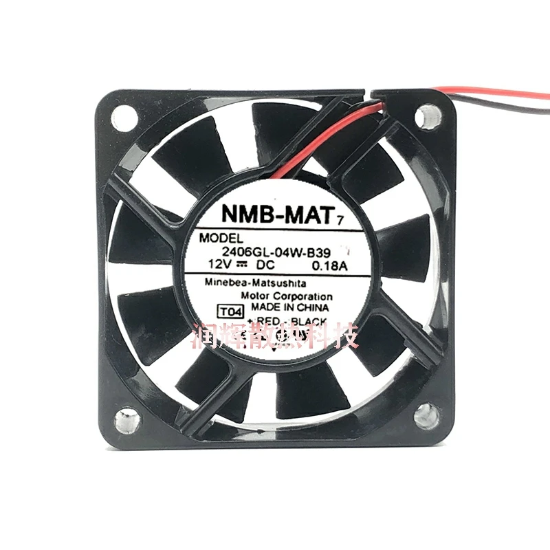 

НОВЫЙ ОРИГИНАЛ 2406GL-04W-B39 12 В 0,18 А 6015 60x60x15 мм ОХЛАЖДАЮЩИЙ ВЕНТИЛЯТОР РАДИАТОР