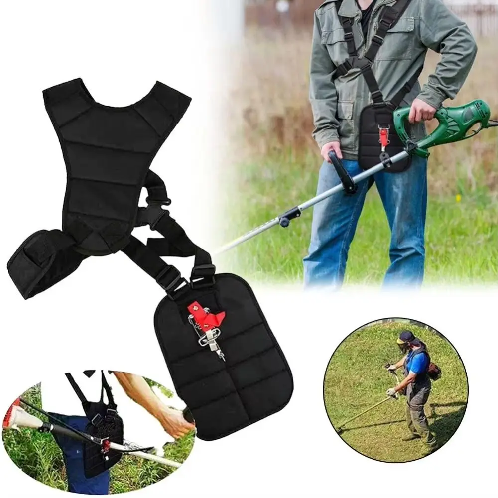 Adjustable Grass Trimmer Strap Comfortable Universal Adjustable Harness Belt Durable High Quality Double Shoulder Strap