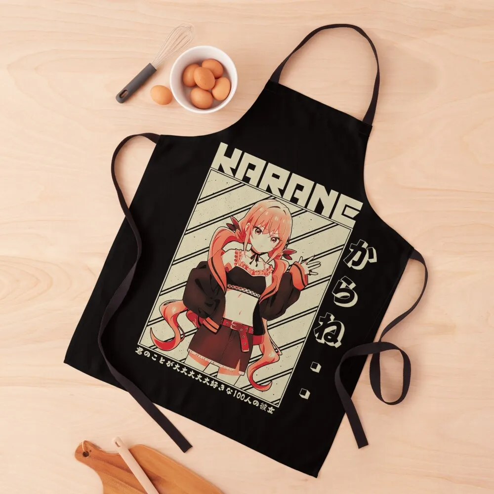 

Karane からね The 100 Girlfriends Who Really Love You Hyakkano Apron christmas decoration Household Items For Kitchen Women Apron