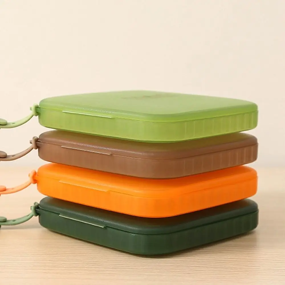 صندوق تخزين قناع شفاف ، حاويات السفر ، حافظة مقاومة للأتربة ، مشبك تنفس ، منظم منزلي #4