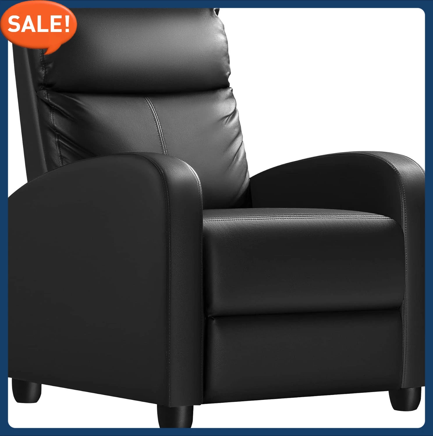 

Кресло с откидной спинкой, диван с откидной спинкой из искусственной кожи для взрослых, кресла для домашнего кинотеатра с поясничной поддержкой