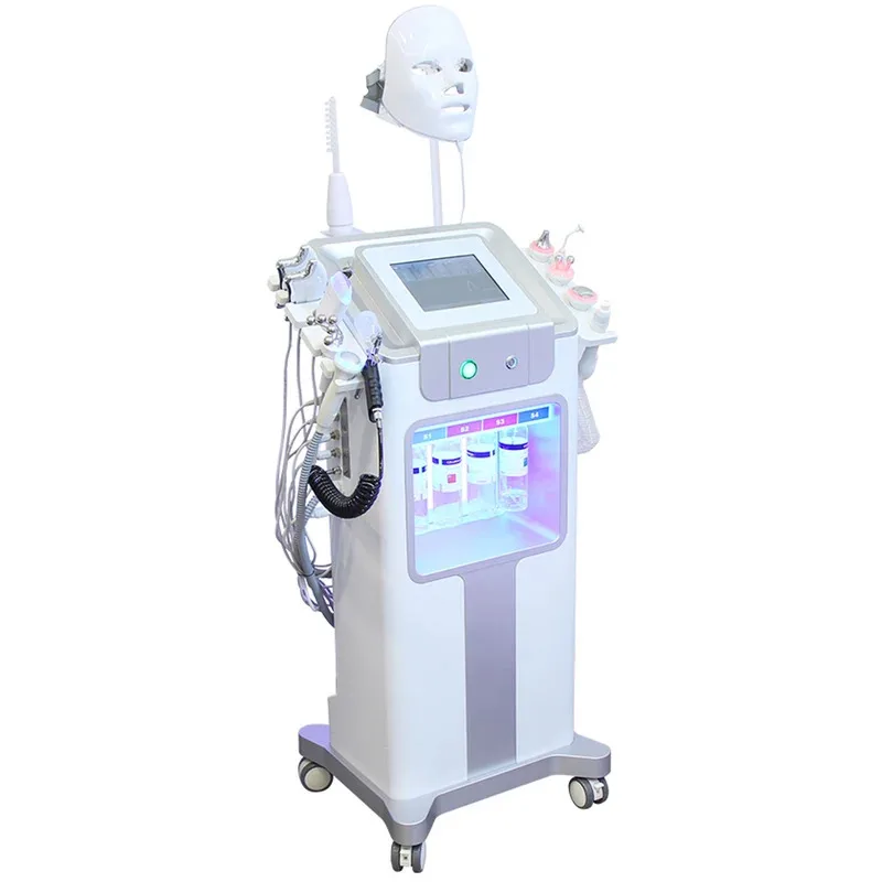 

12 in 1 Hydro Dermabrasion Machine Deep Cleaning Facial Lifting Water Oxygen Spray Skin Scrubber Care Bubble SPA Beauty Device