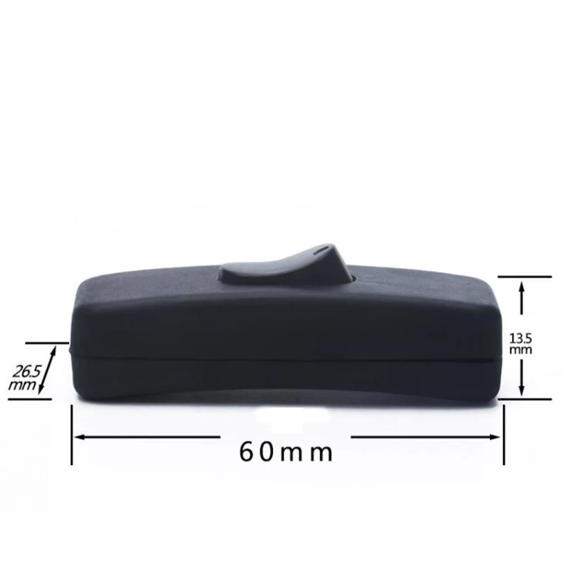 Table Lamp 110 250V Desk Bulb Light  Power Cord Switch On/Off Push Button Switch for LED Electric 303 Switches A3