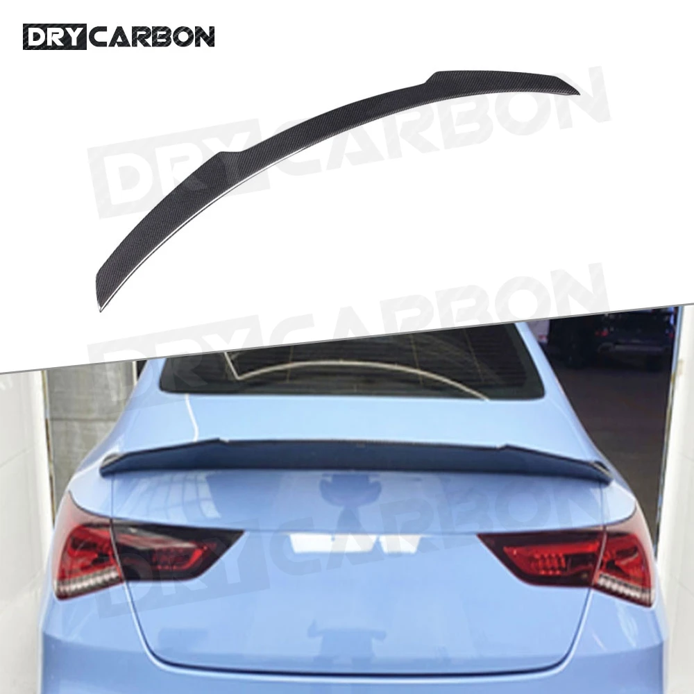 

Carbon Fiber Rear Spoiler Wing Trunk Lip for Mercedes Benz W118 C118 CLA35 CLA200 CLA250 AMG Line 2019-2024 Spoiler Boot Wing