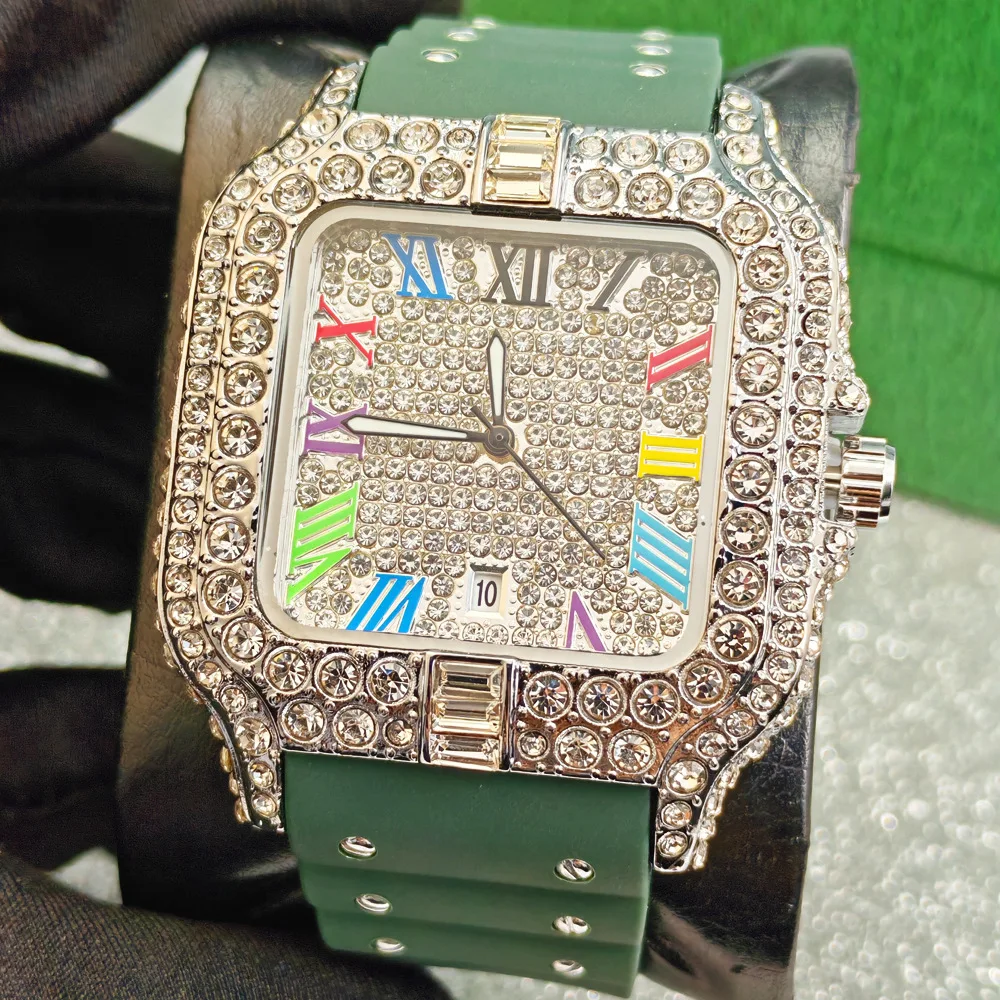 Модные мужские кварцевые часы  – обзор и цена Cartier Watch Tank