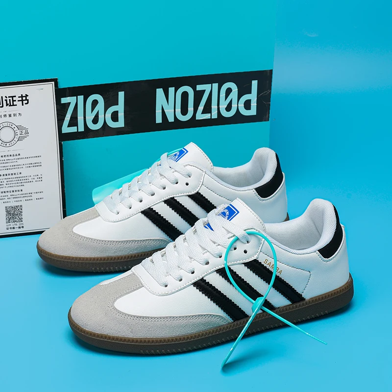 

2025New Comfortable High-Quality Three-Stripes Training Shoes for Couples Big Kids Sports Shoes Couple Style Sports Shoes Casual