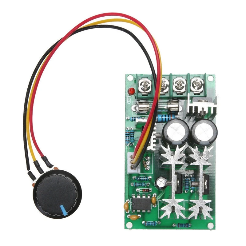 FULL-3X 20A PWM DC Motor Speed Controller 12V 24V 36V 48V With Potentiometer Knob Switch