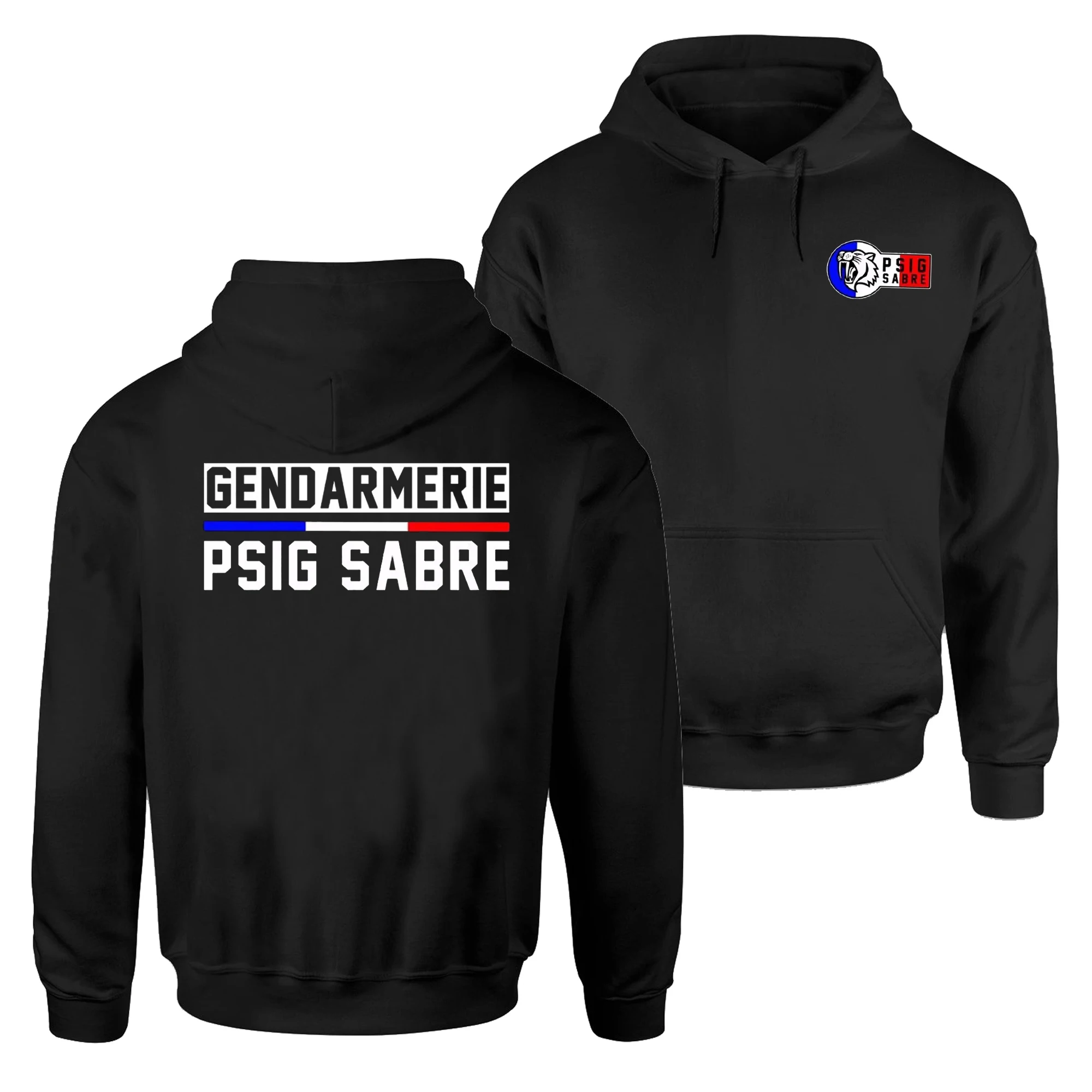 

France Gendarmerie GIGN PSIG SABRE Special Forces Pullover Hoodie Comfortable Cotton Casual Mens Sweatshirt Streetwear
