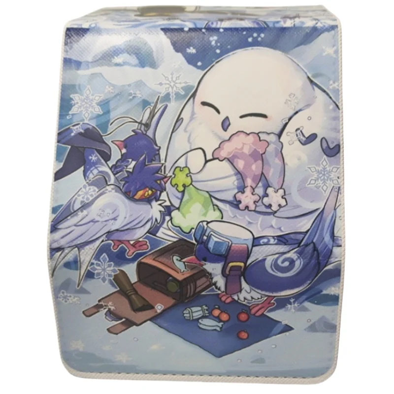 

Card Case Yu Gi Oh Tcg Floowandereeze and The Advent of Adventure Diy Leather Action Toy Figures Anime Game Collection Box