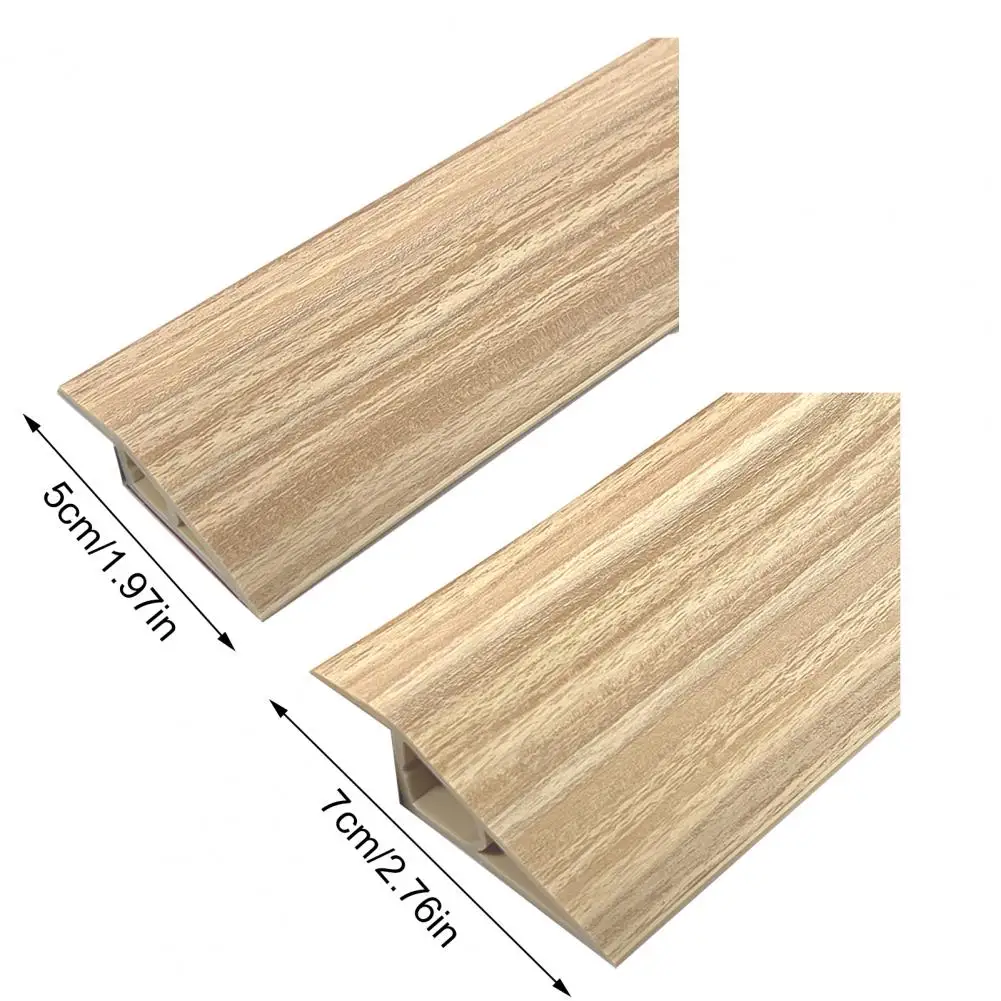 Waterproof Floor Transition Strip Non-slip Pvc Threshold Ramp for Doorways Carpet Tile Self-adhesive Floor Transition Strip