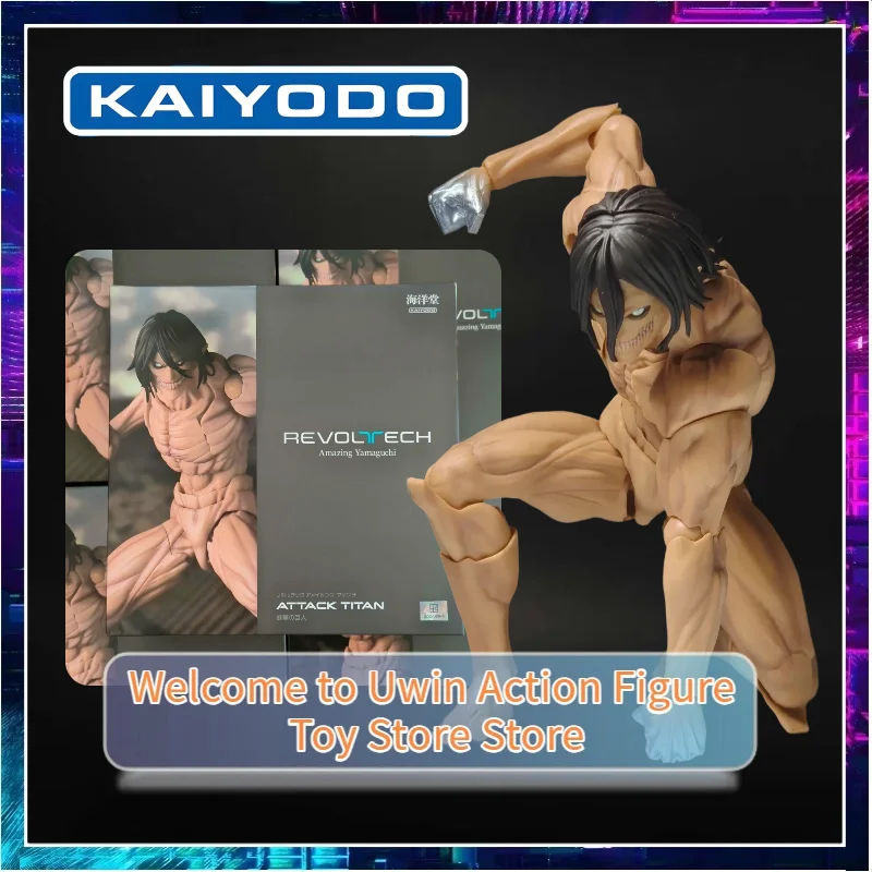 

[Fast Shipping] KAIYODO Runner Technology Surprise Yamaguchi Style Attack Giant Allen Giant Reprint Action Figure Model Toy