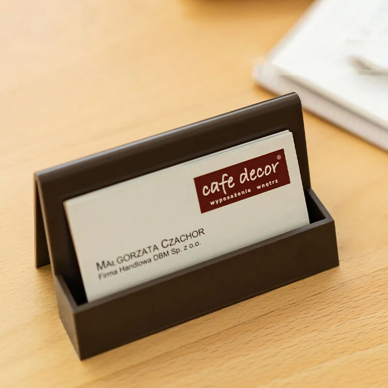 Минималистичная настольная визитная карточка, планшетофон для бизнеса, оригинальная визитница, фирменная витрина