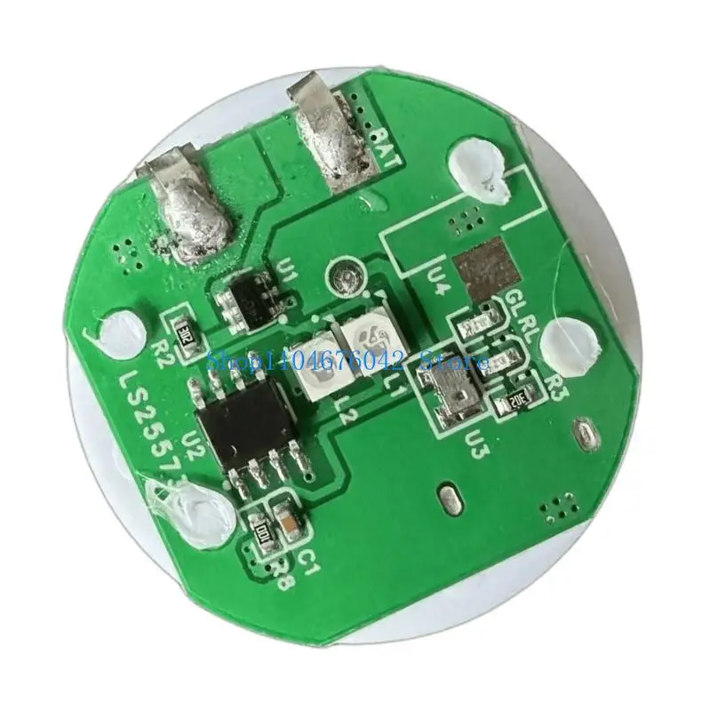 652F Voice Control LED Night Light 3.8Cm Portable Tap On Off Lamp Mood Lighting For Children Bedside And Dollhouses