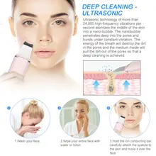 Ultrasonic Skin Scrubber Deep Cleaning #3