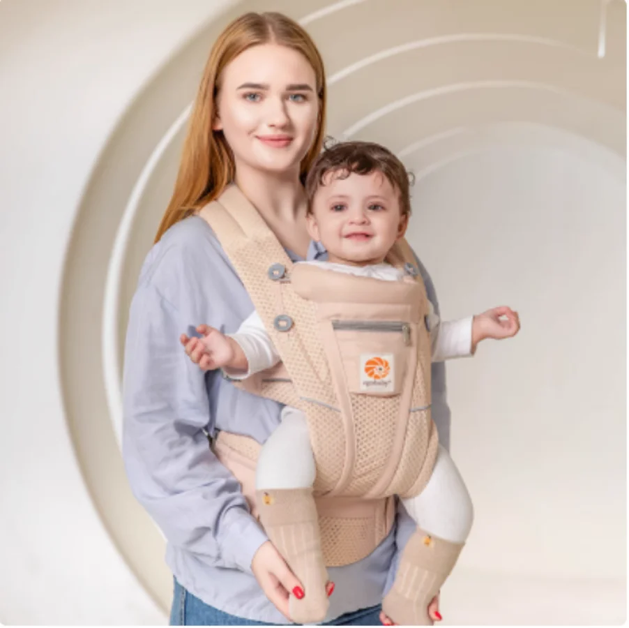 Baby Carrier Cotton Ergonomic Backpacks Holder Shoulder Waist Belt Sling Toddler Outdoor Holding Front and Back Universal