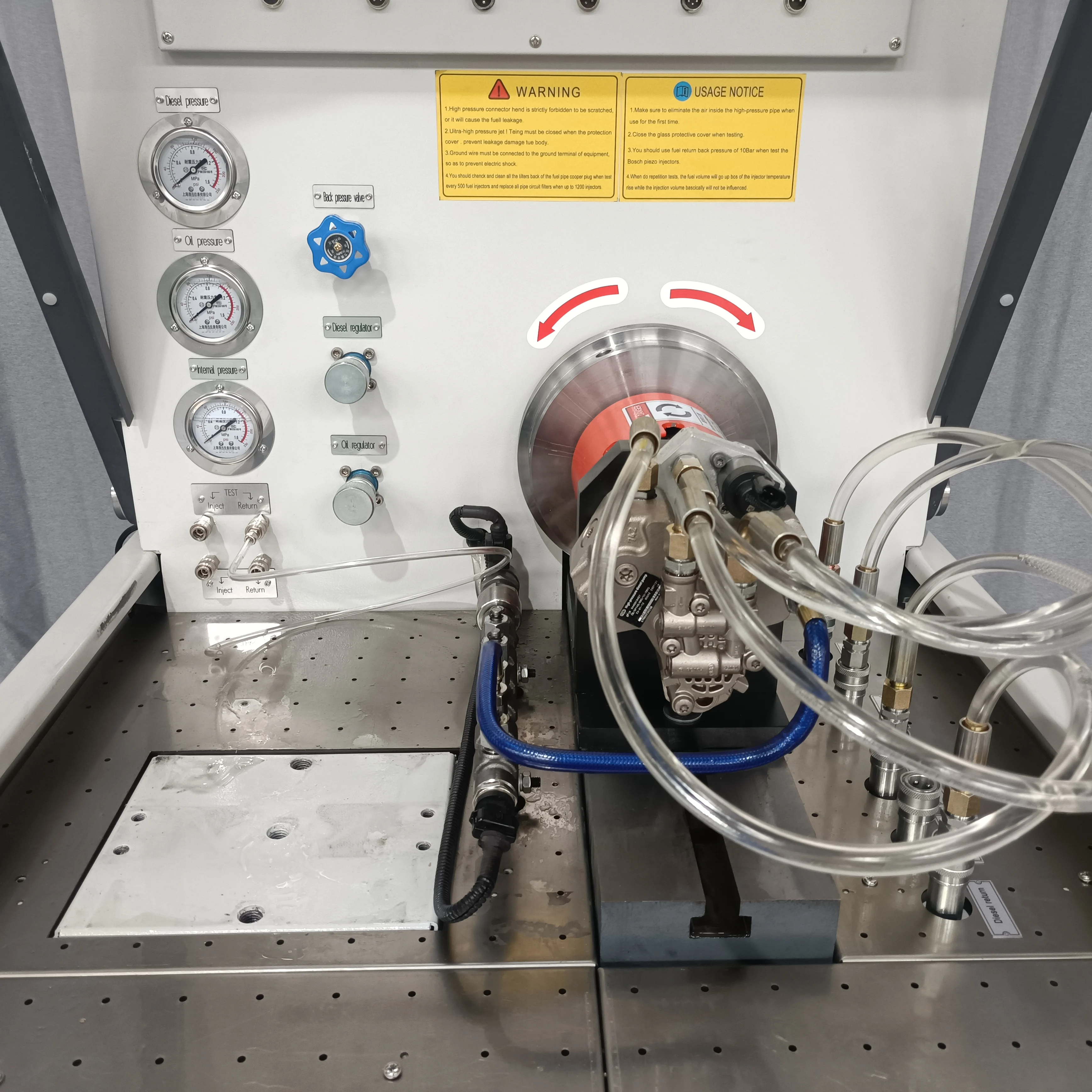 Picture 5: Multifunctional Machine Bc808 Implement All Coding Functions Diesel Fuel Injector Pump Flow Test Bench