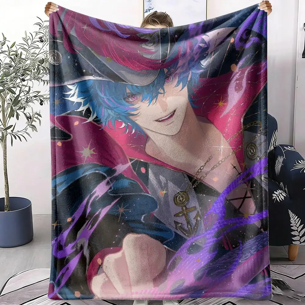 Wuthering Waves Brant Throw Soft Flannel Throw Blanket for Sofa Bed Couch Air Conditioning Blanket for Office Naps Home Travel