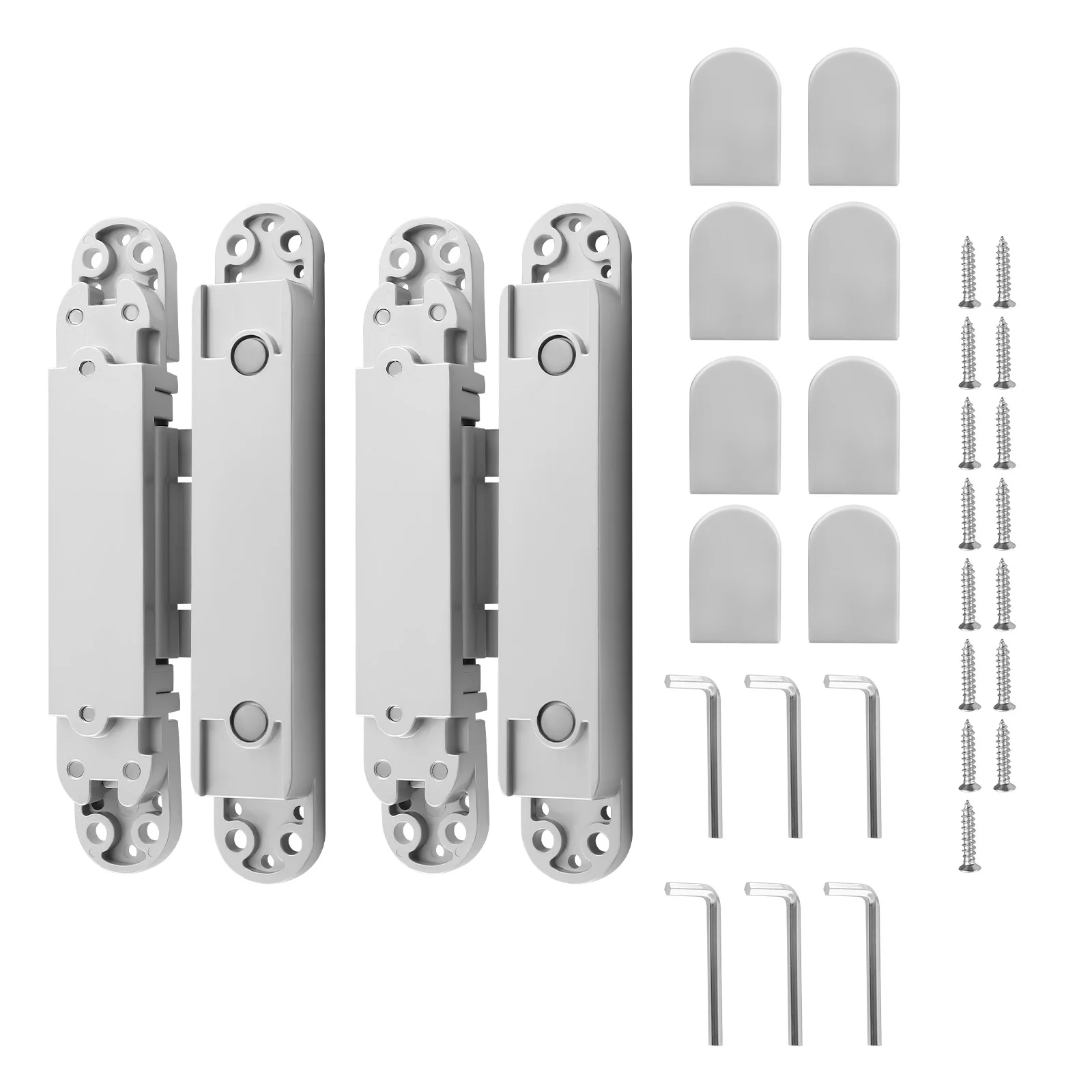 7Inch Hidden Door Hinges Invisible Hinges Concealed Hinge 180 Degree Swing Hinge