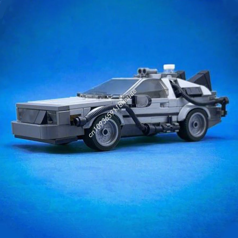 

279 шт. MOC THE TIme Machine City Champion суперкар Строительные блоки Рождественский расширенный дисплей для коллекционеров кирпичей Модель Подарок