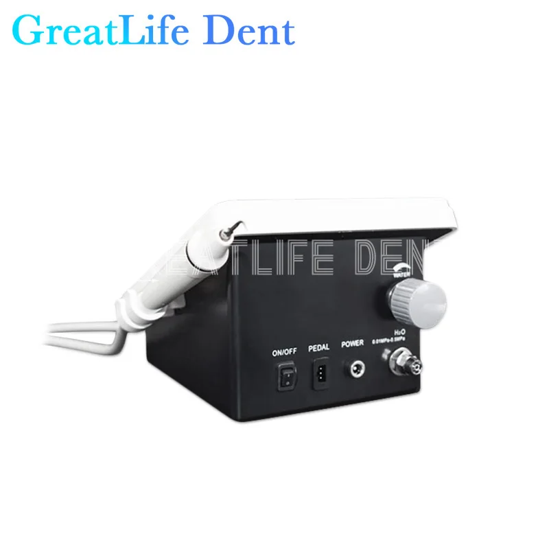 GreatLife Dent DTE D7 LED dentystyczny ultradźwiękowy Piezo skaler przenośny stomatologiczny skaler ultradźwiękowy do wybielania zębów