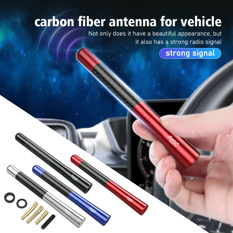 Antena Universal para coche, látigo, tornillo de antena, látigo de mástil de Radio para Ford Escort KA Flex Everest KA Expedition Falcon Fusion