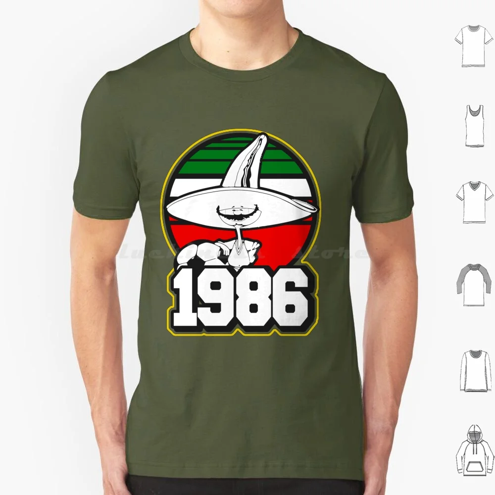 1986 T Shirt Men Women Kids 6Xl Mexico 86 Mexico 1986 Mexico Pique Mexico Pique Copa Mundial De Fútbol Football Futbol Soccer