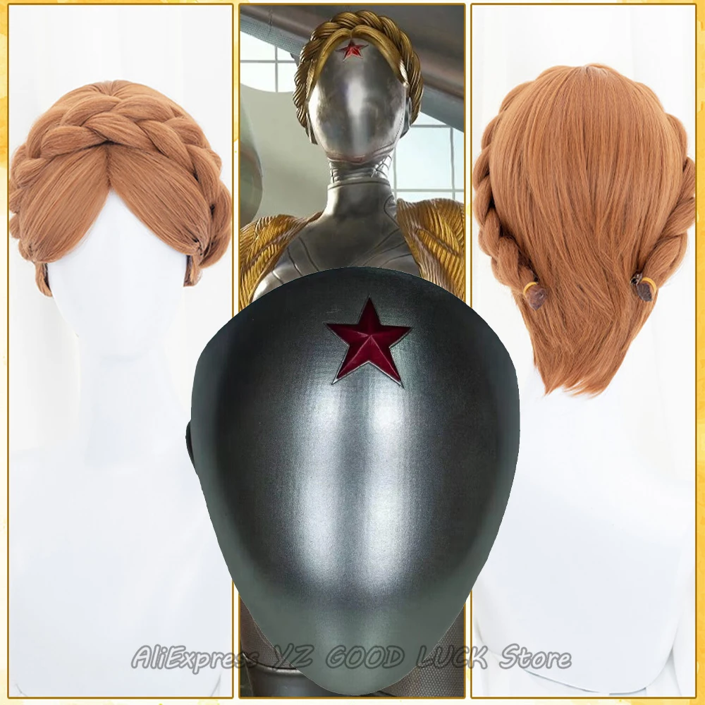 Game Atomic Heart Cosplay Prop Masks Twins Robot Sisters Natasha Resin Facemask Dixie Cos Costumes Wigs Hairs Headwear Halloween