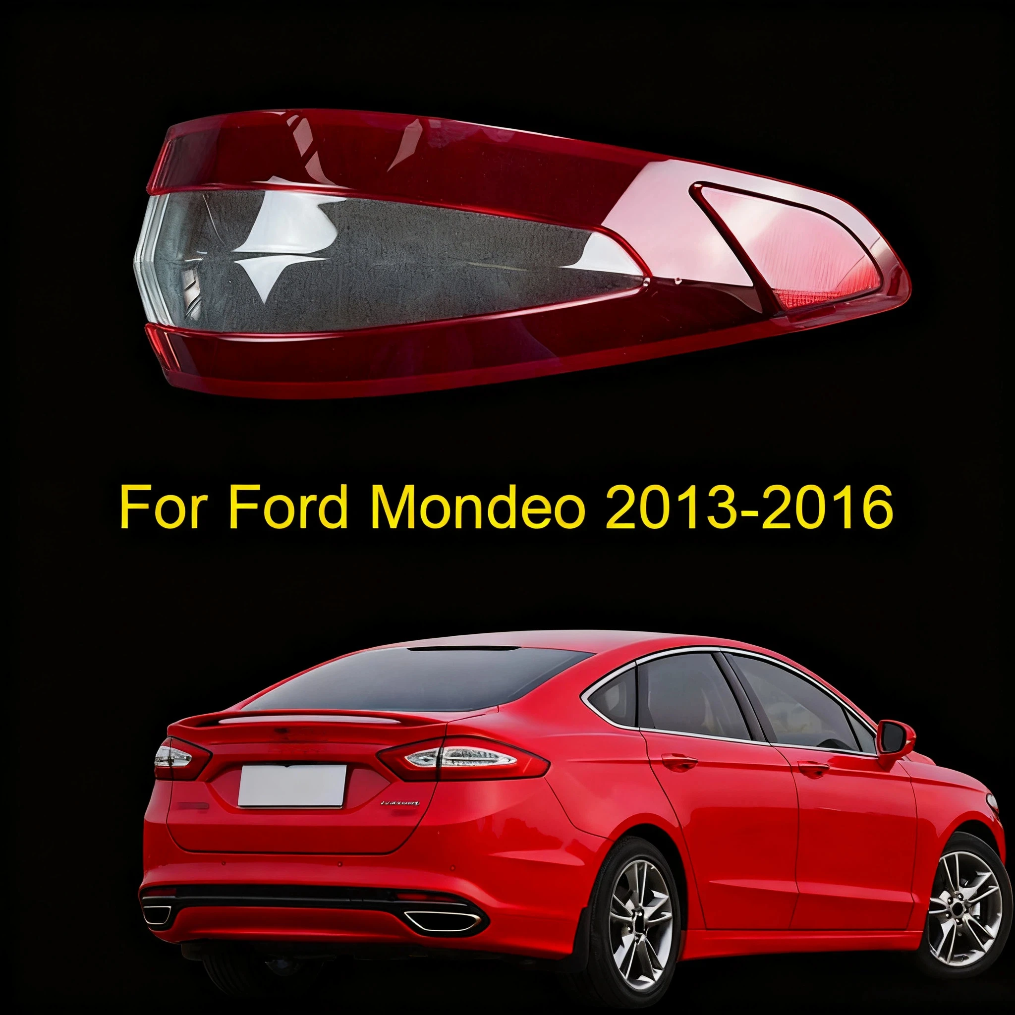 

Taillight Cover for Ford Mondeo 2013~2016 Car Taillamp Lens Replacement Auto Brakelight Glass Rear Light Parking Lamp Shell