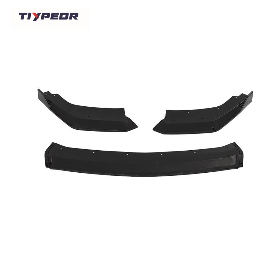 

Factory Hot Selling Front Splitter Bumper Lip Spoiler for Mustang GT Dark Horse Ecoboost 2024 3PCS Body Kit Car Exterior Mo
