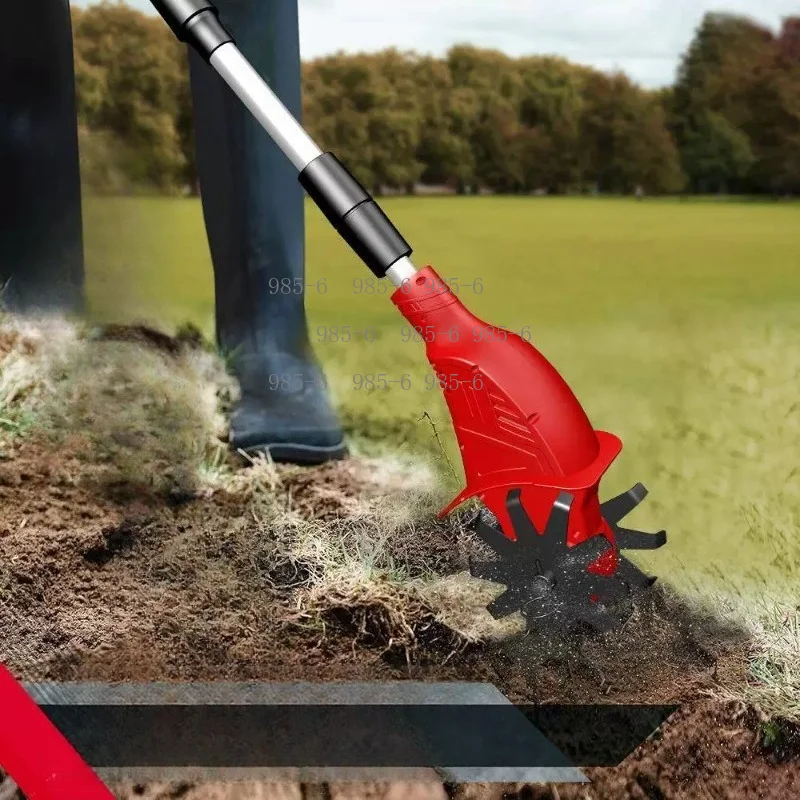 Portable Grass Trimmer Cordless Garden Soil 4000W Electric Tiller Cultivator