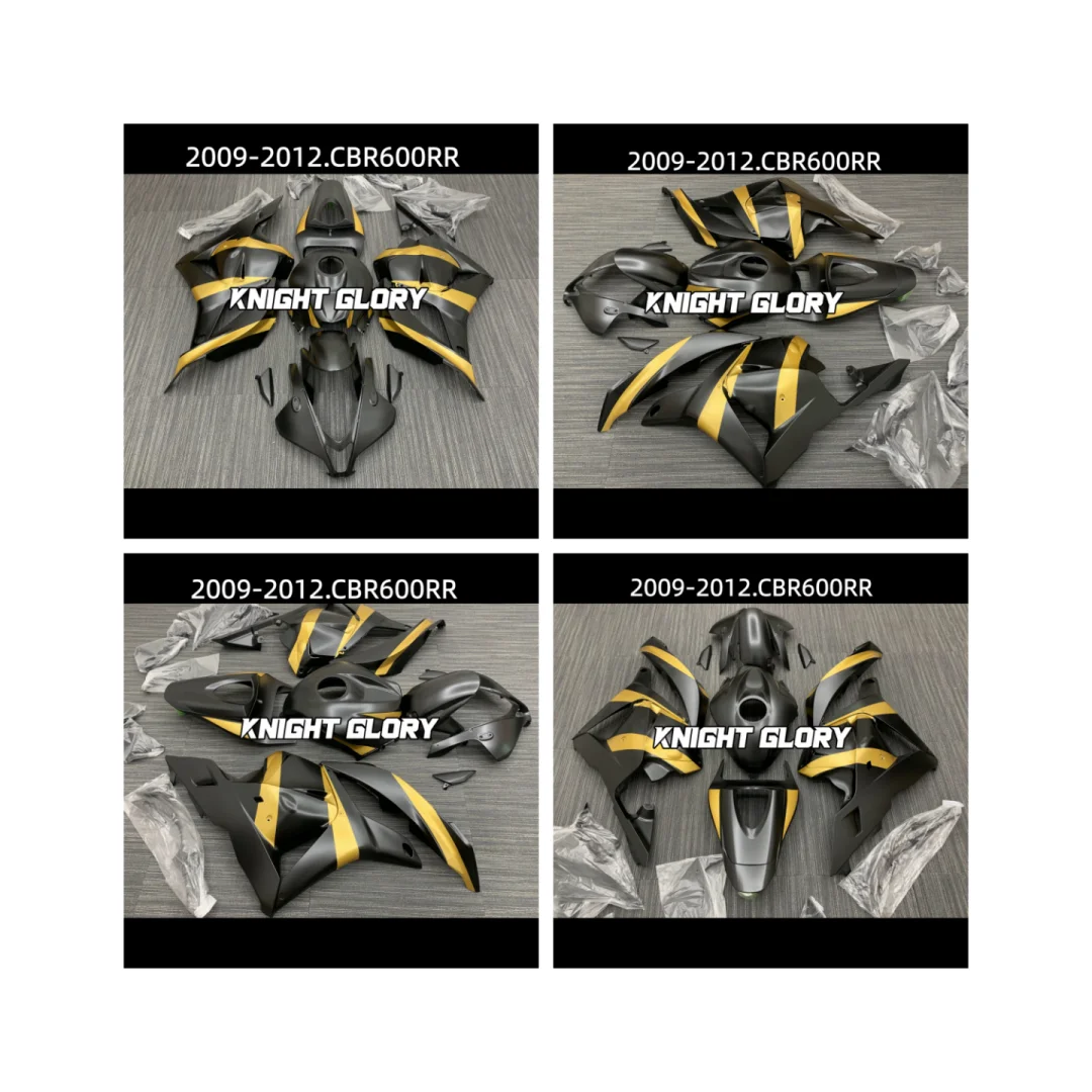 complete set of motorcycle parts for the CBR600RR model, including those for the 2009-2012 models. Body protection cover set.