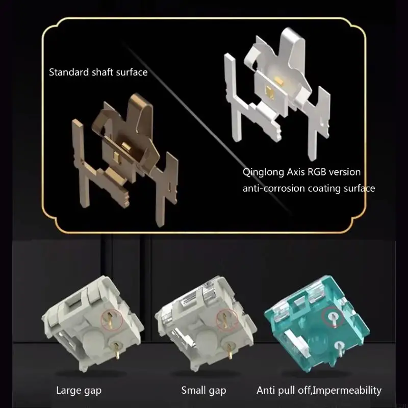 colore U2JE che forniscono rapida reazione e chiodi feedback da 50 milioni tasti Durabilità per eSport e Office