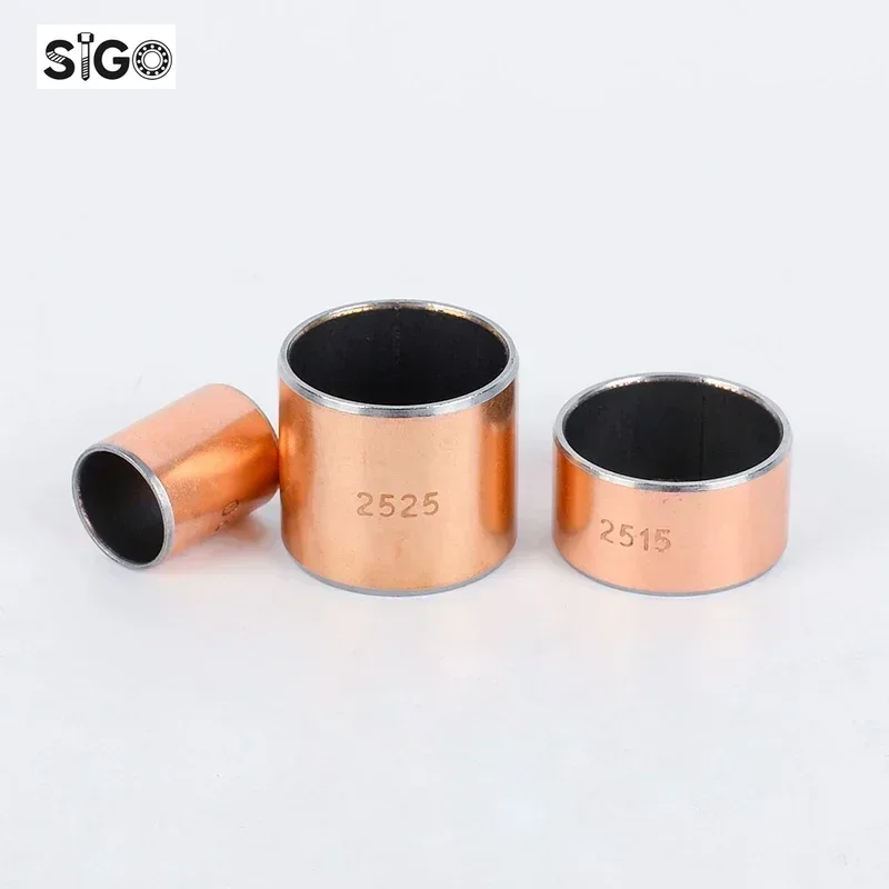 SF-1 Composite Copper Sleeve Self-lubricating Oil-free Bushing 35x39x40 35x39x45 35x39x50 35x39x60 36x40x30 38x42x20 38x42x25