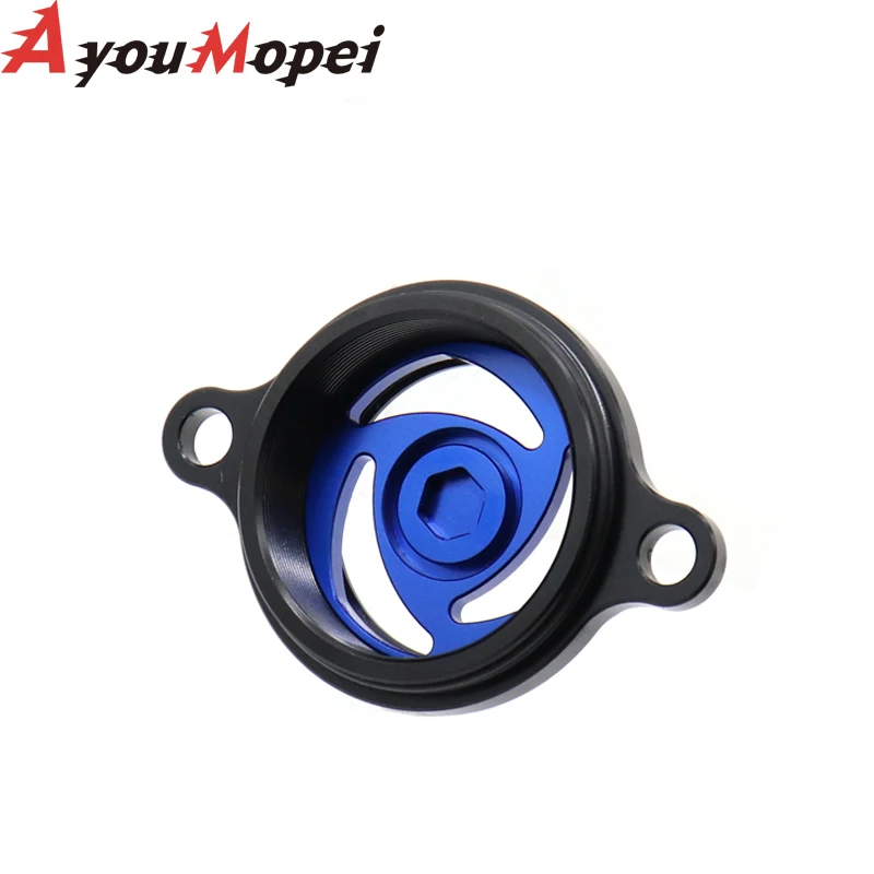 YZ450F Engine Oil Filter Cover Cap For YAMAHA  YZ250F YZ 250 450 F/FX Motorcycle Accessories Clearness CNC