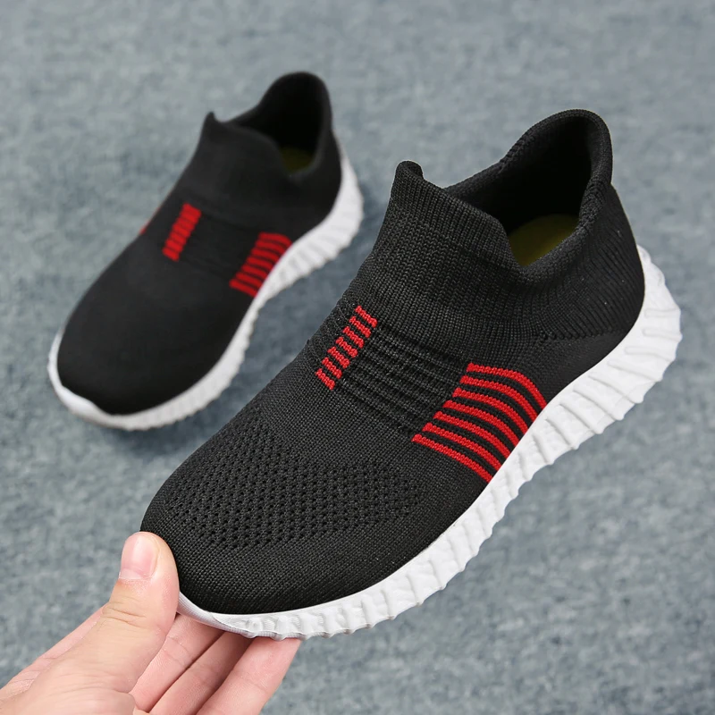 YISHEN Kids Socks Shoes Children Sneakers Breathable Mesh Sports Shoes For Boys Girls School Casual Shoes Zapatillas Infantiles