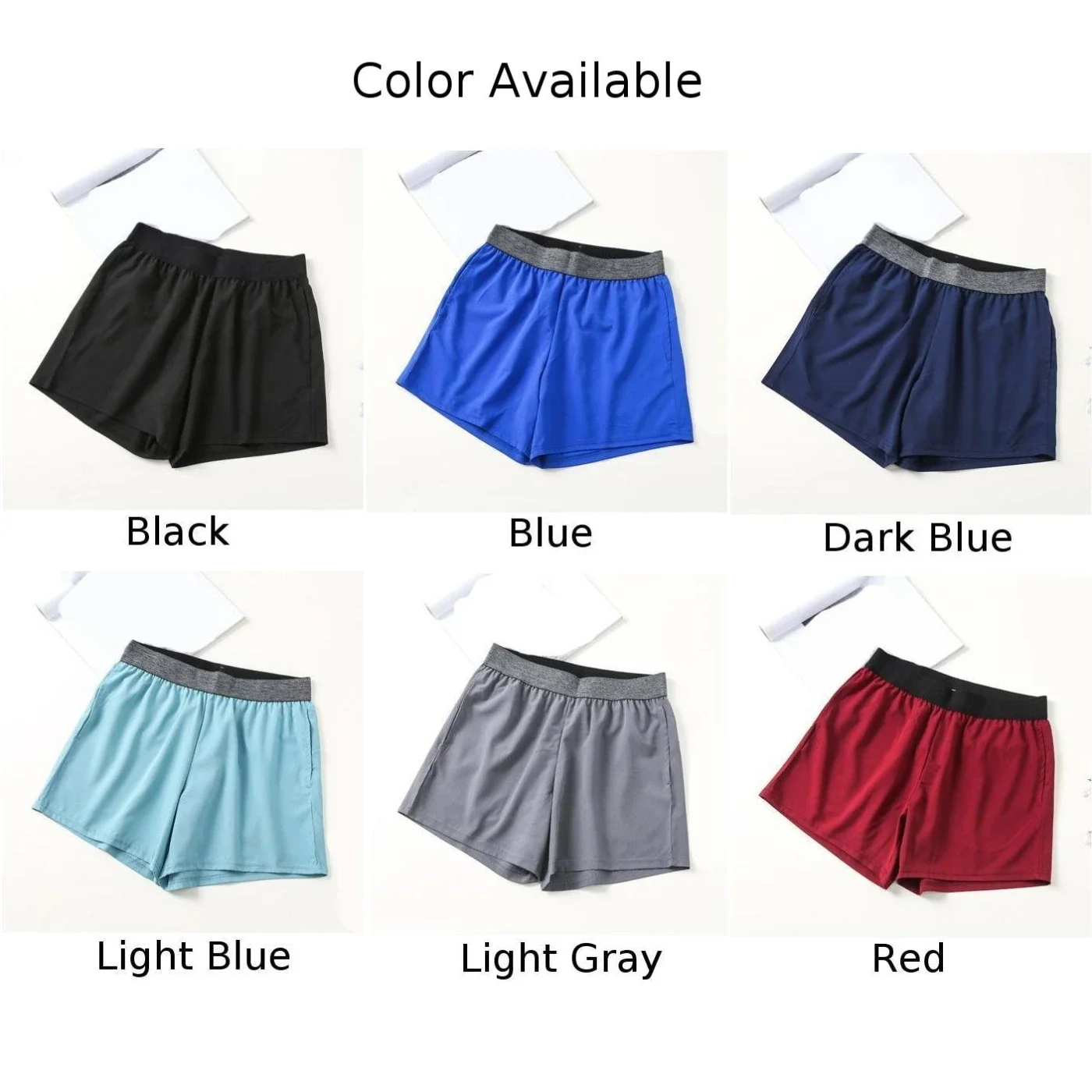 Sport Events Daily Activities Dark Blue Breathable Running Shorts Mens Basketball Running Shorts Suitable For Spring