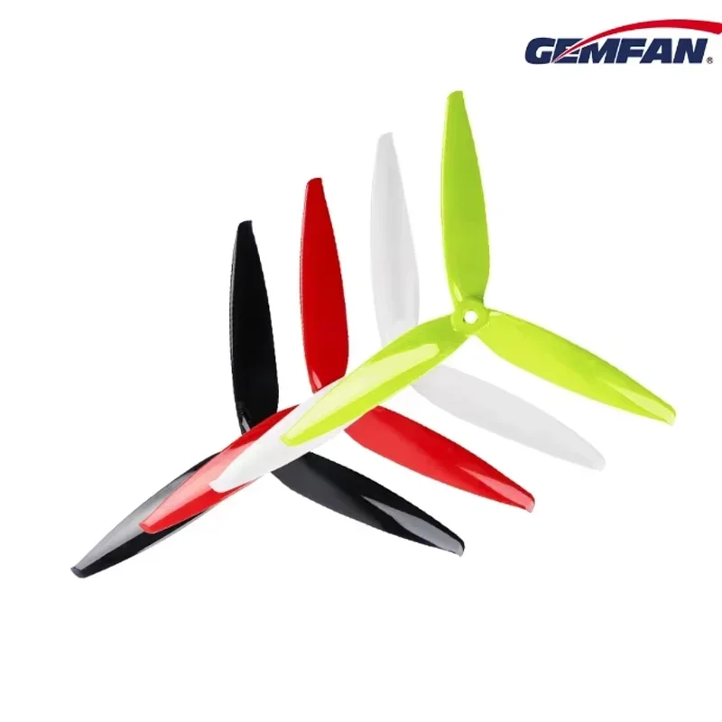 4Pairs / 6Pairs Gemfan Flash 7040 Props 7X4X3 3-Blade 7inch Propeller For 2812 2807 Brushless Motor Long Range Drone Prop Part