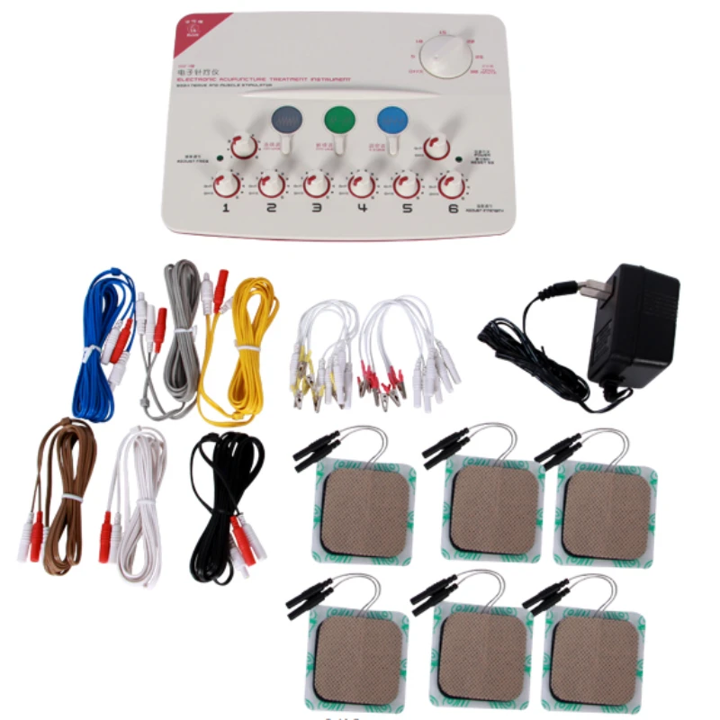 Chinese Medicine Acupuncture Electronic 6 Route Acupuncture Equipment