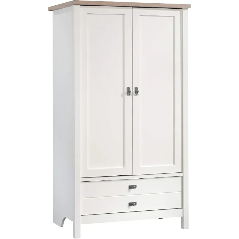 

Cottage Road Armoire, Soft White Finish