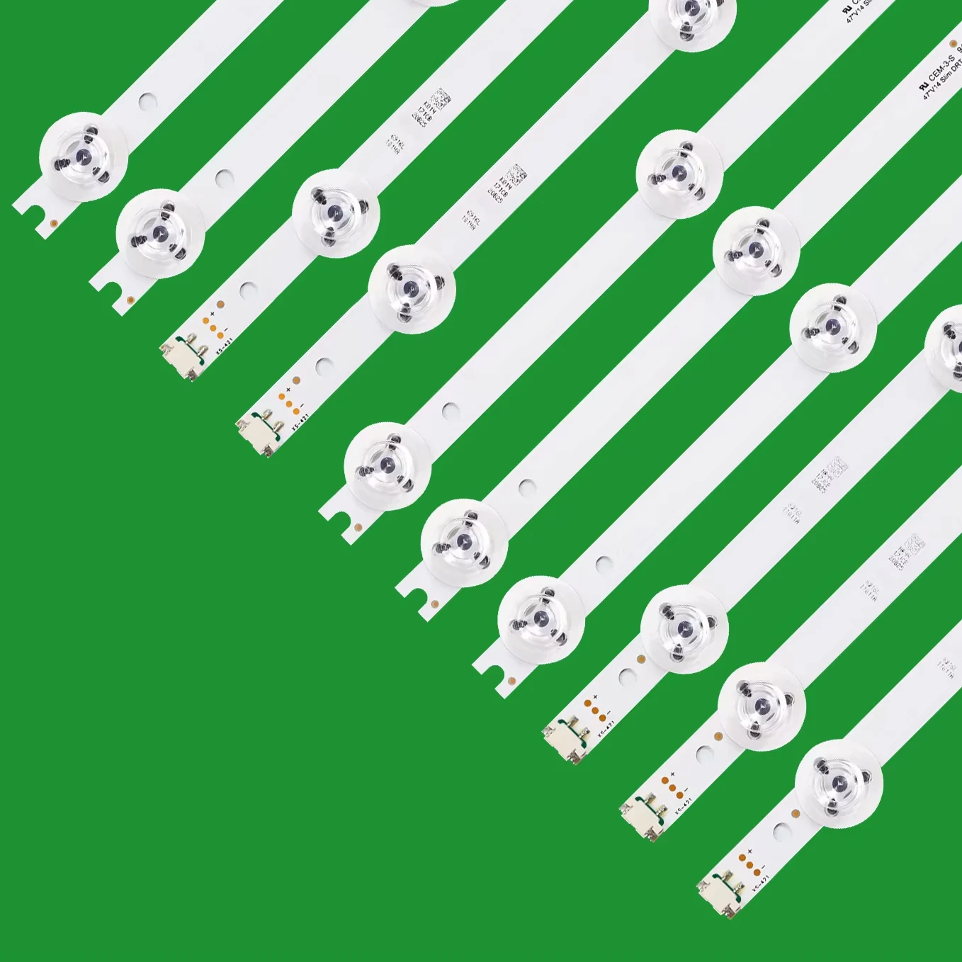 LED قطاع ل TX-47AS740 TX-47AS802B TX-47AS740B TX-47AS650E TX-47ASW654 TX-47ASW754 LC470DUF-VGF1 VG F1 6916L-1812A 6916L-1813A