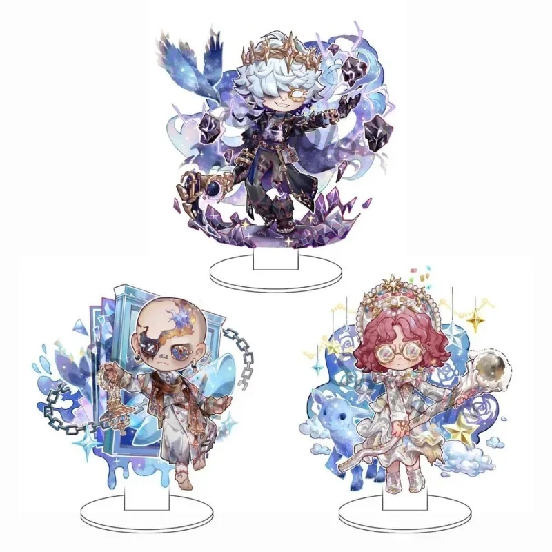 Horror Identity V Acrylic Standee Figure The Mind's Eye Fools Gold Q Version Standing Sign Model Plate Desktop Ornaments Plaques