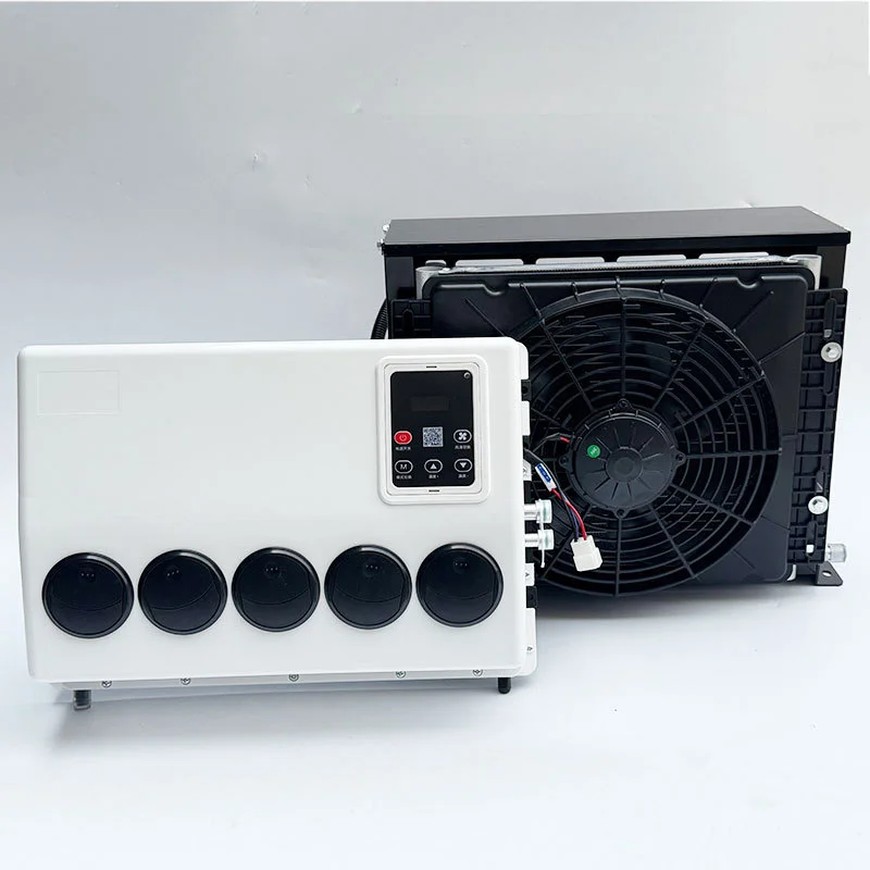 

Quiet A/C Inverter Cooling High-Efficiency 12V Air Conditioner 24V DC Air Conditioner for Semi Truck Parking Split AC Unit