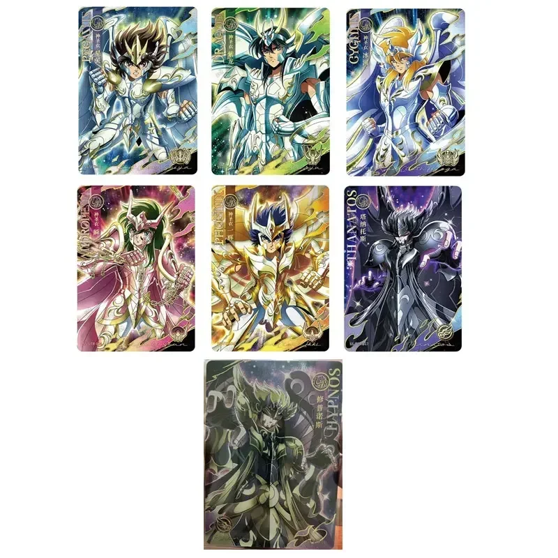 Genuine Kayou Saint Seiya Series 3 Hades Poseidon PR/BP/UTR/MR/UR/SSR/SR/R EX Version Holy Cloak Awakenin Athena Collection Card