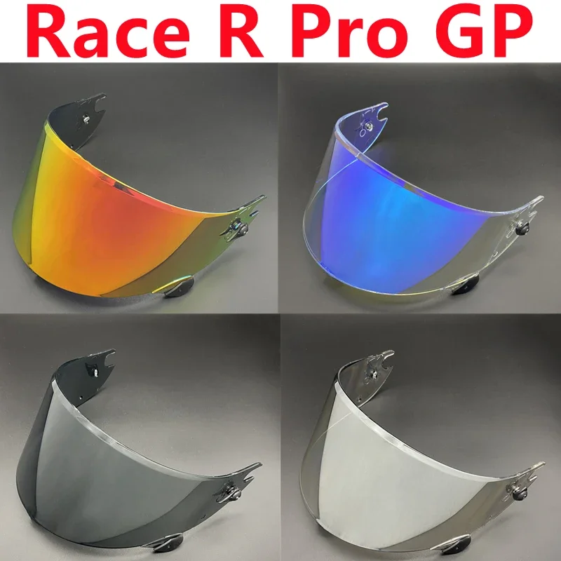 Motorcycle Helmet Visor for Shark RACE R PRO GP Casco Moto Colorful Windshield Accessories Anti-UV Helmet Lens Shield